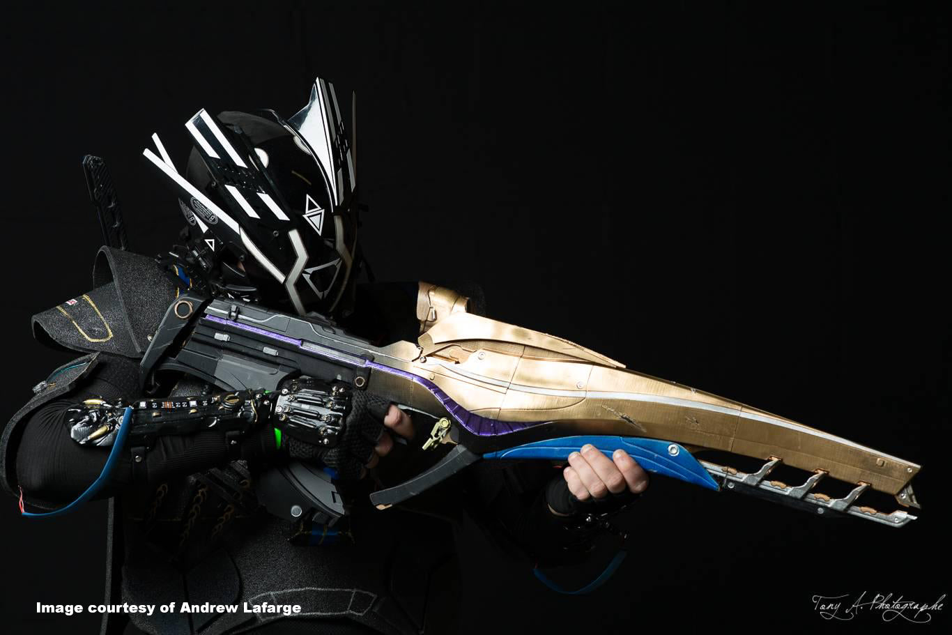 Destiny Polaris Lance Scout Rifle Prop Replica Blaster Gun Cosplay