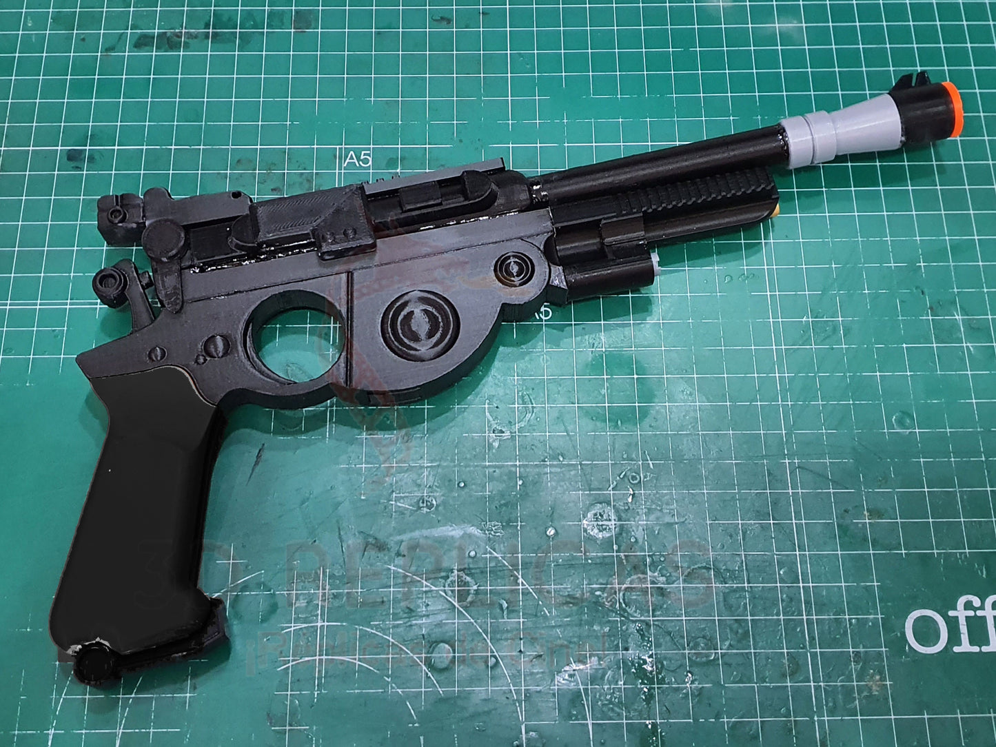 Star Wars The Mandalorian Blaster Din Djarin Pistol  Cosplay Prop Replica Gun Pedro Pascal 2020 MORE ACCURATE VERSION!