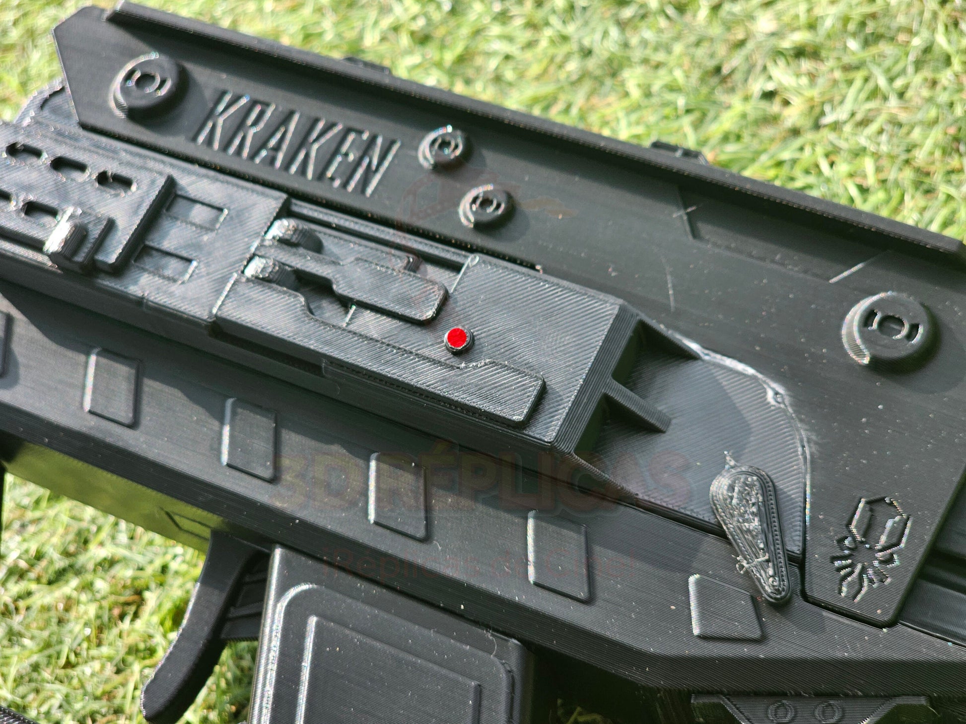 Starfield KRAKEN Pistol Prop Replica Blaster Gun - by DreamOfProps