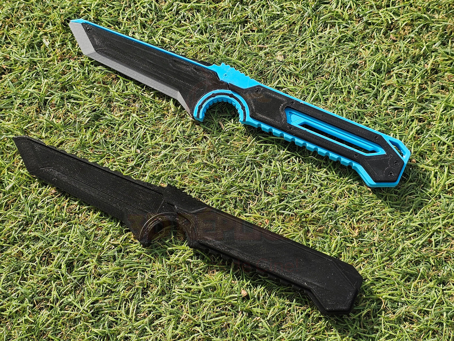 Starfield Combat Knife Prop Replica Stealth Weapon - by DreamOfProps