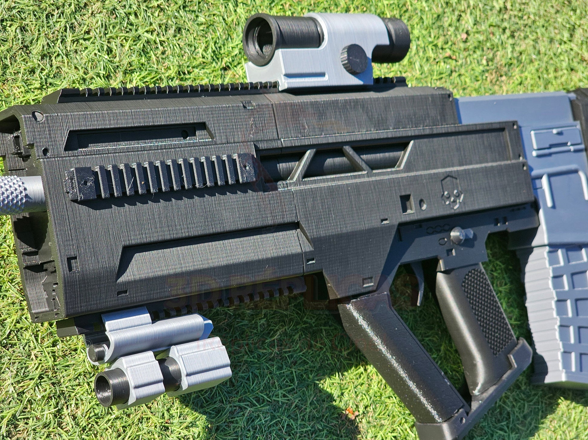 AR-23 Liberator Assault Rifle Gun Prop Replica Blaster SMG Helldivers Cosplay
