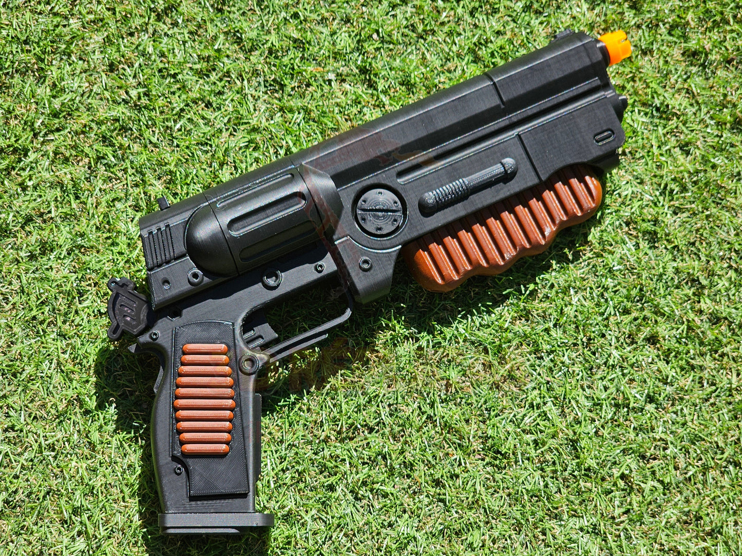 Fallout Maximus 10mm Revolver Prop Replica Lucy Pistol Cosplay Gun Blaster w/MOVING FEATURES 2024 TV Show