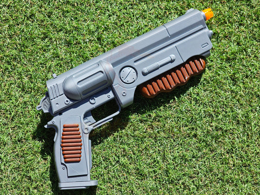 Fallout Maximus 10mm Revolver Prop Replica Lucy Pistol Cosplay Gun Blaster w/MOVING FEATURES 2024 TV Show