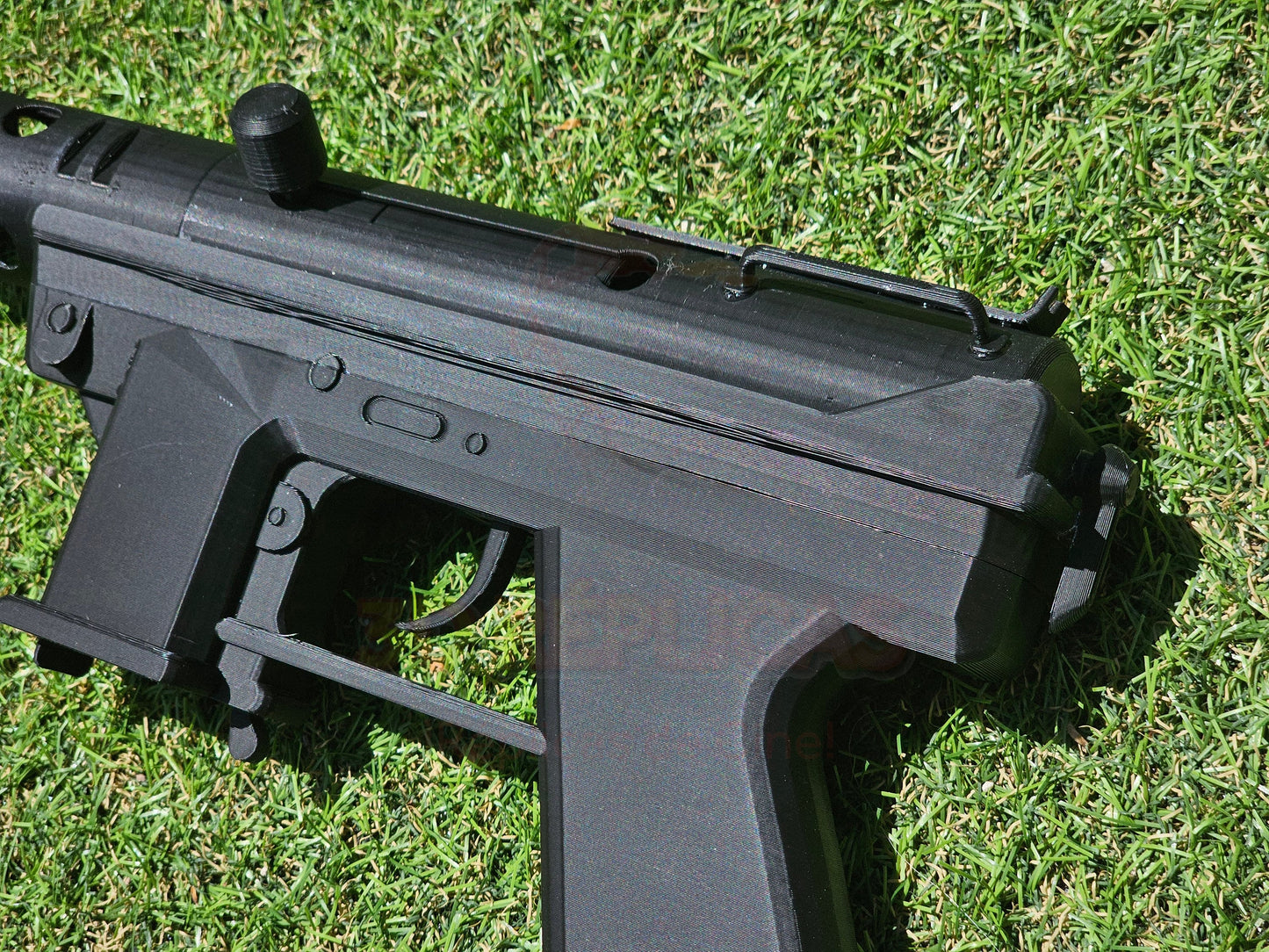 Intratec TEC-9 Machine Gun Prop Replica Big Trouble Little China Crank RoboCop Dead Man Down