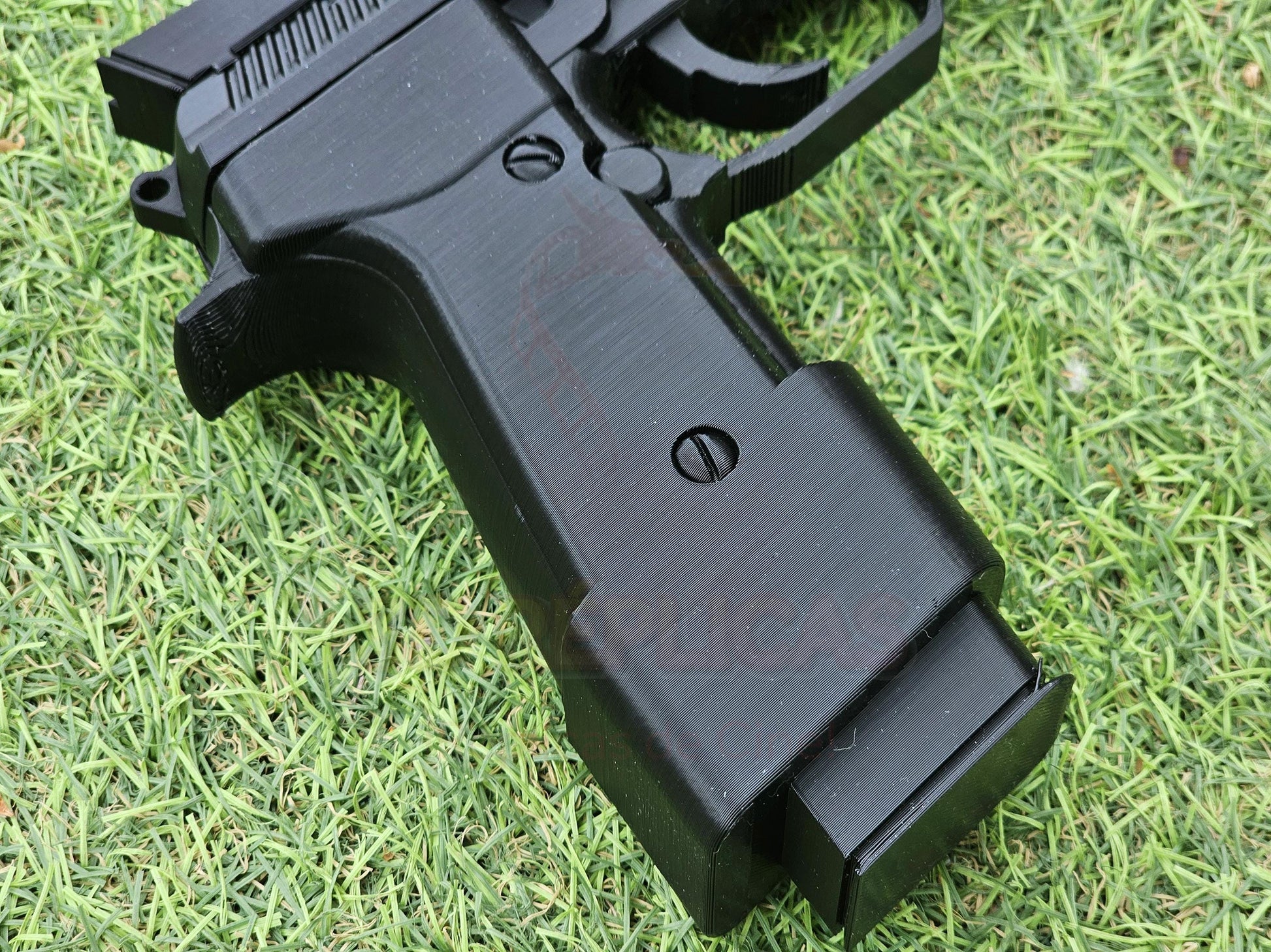 RoboCop AUTO-9 Gun Pistol OCP Omni Consumer Products POC Productos Omni Consumo Pistola Beretta 93R Cosplay