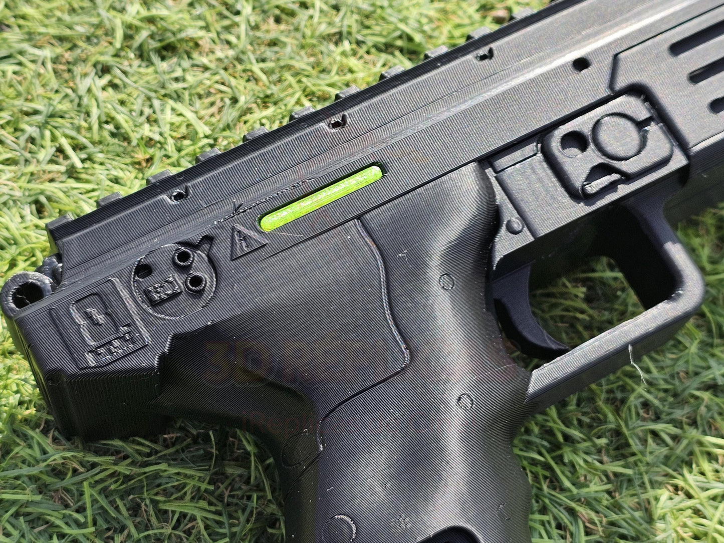 Elysium Asgari Pistol Prop Replica Gun for Cosplay - by buissonland