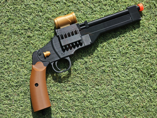 Star Wars The Mandalorian The Marshal Blaster Cobb Vanth Pistol Timothy Olyphant Cosplay Prop Replica Gun - by DreamOfProps
