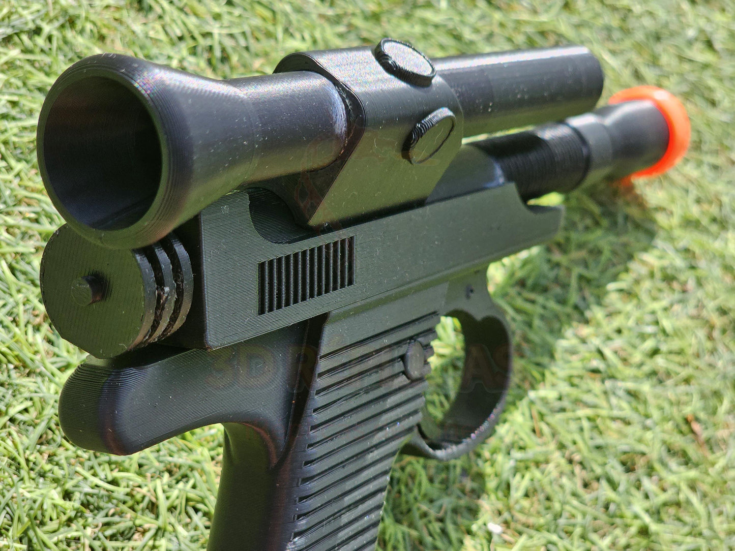 Star Wars The Mandalorian Cara Dune Sidearm Blaster Pistol Cosplay Prop Replica Gun 2019