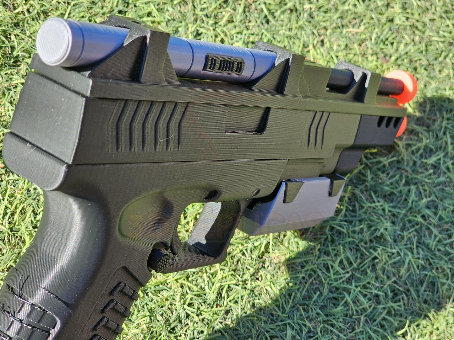 The Expanse Martian Pistol Cosplay Gun Prop Replica WE X Series IPSC based - by buissonland