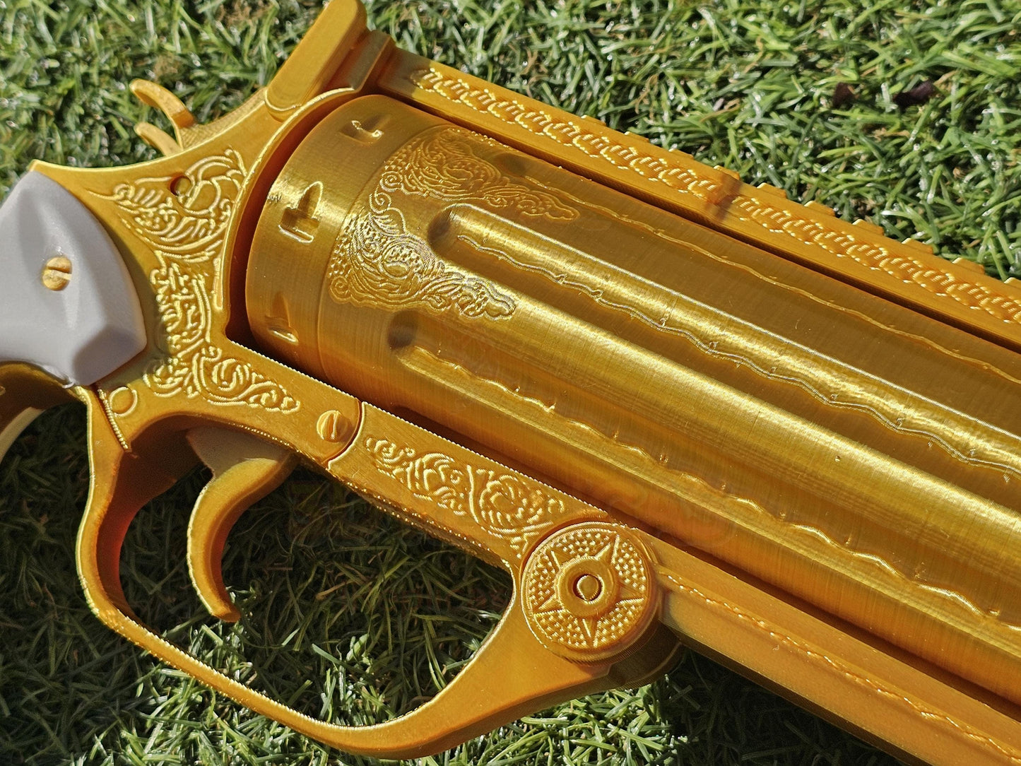 RIPD Revolver Roy Pulsipher (Jeff Bridges) Deado Gun Prop Replica Cosplay Weapon
