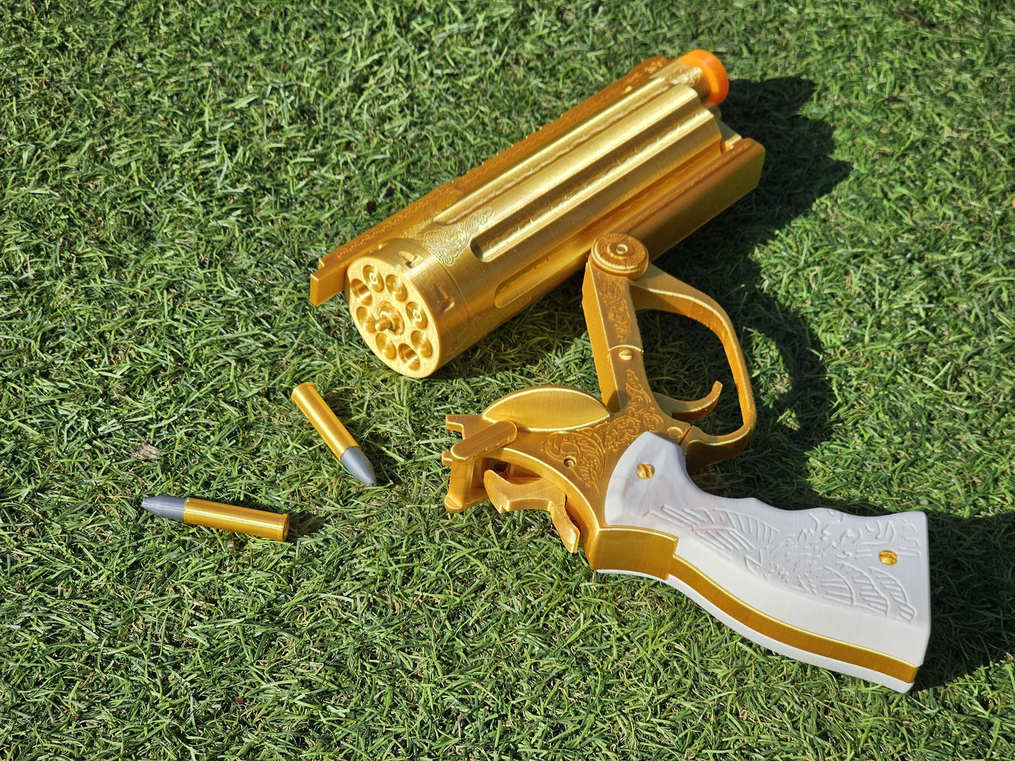 RIPD Revolver Roy Pulsipher (Jeff Bridges) Deado Gun Prop Replica Cosplay Weapon
