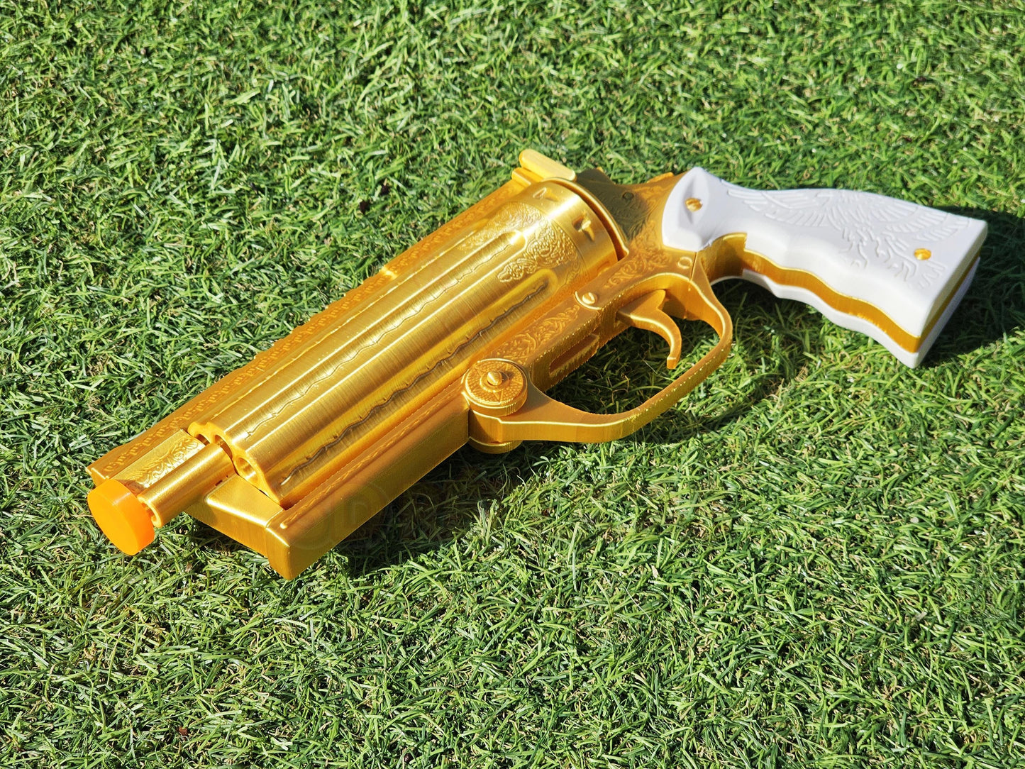 RIPD Revolver Roy Pulsipher (Jeff Bridges) Deado Gun Prop Replica Cosplay Weapon