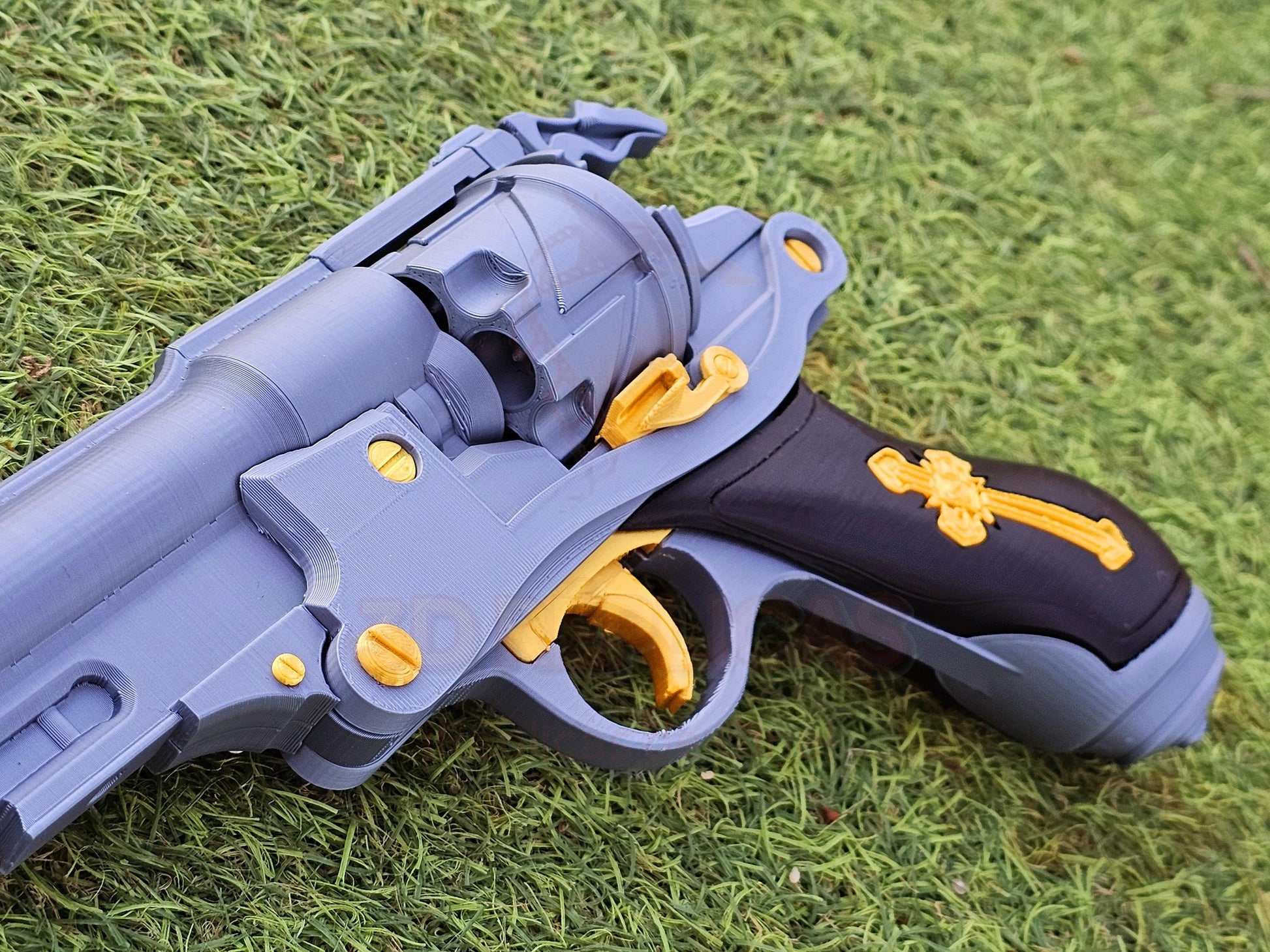 Van Helsing Revolver Prop Replica Gun Cosplay Pistol - by buissonland