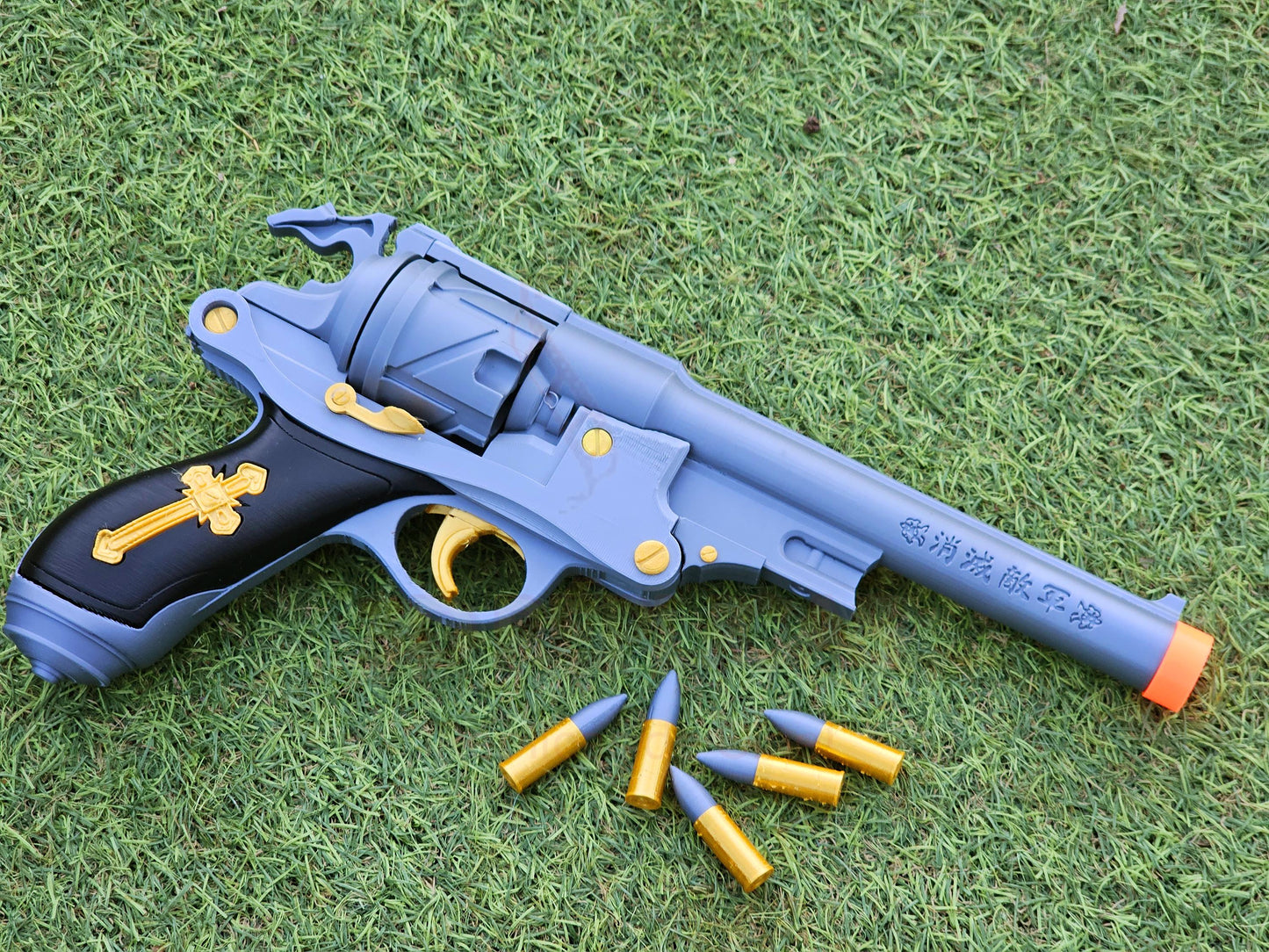 Van Helsing Revolver Prop Replica Gun Cosplay Pistol - by buissonland