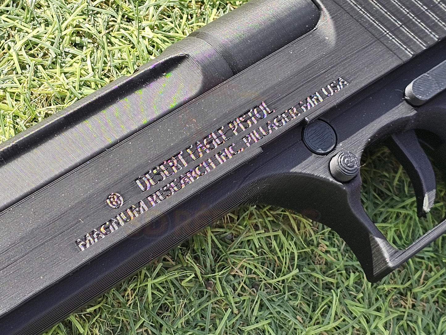 IMI Magnum Research Desert Eagle Pistol Matrix Cosplay Prop Replica Gun Agent Smith Hugo Weaving