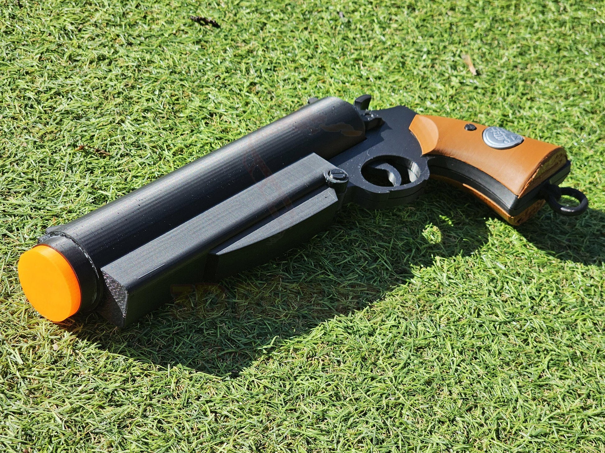 Hellboy Samaritan Gun Prop Replica Pistol Weapon Cosplay Mike Mignola