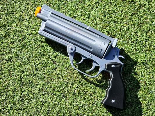 RIPD Revolver Nick Cruz (Ryan Reynolds) Gun Prop Replica Cosplay Deado Weapon