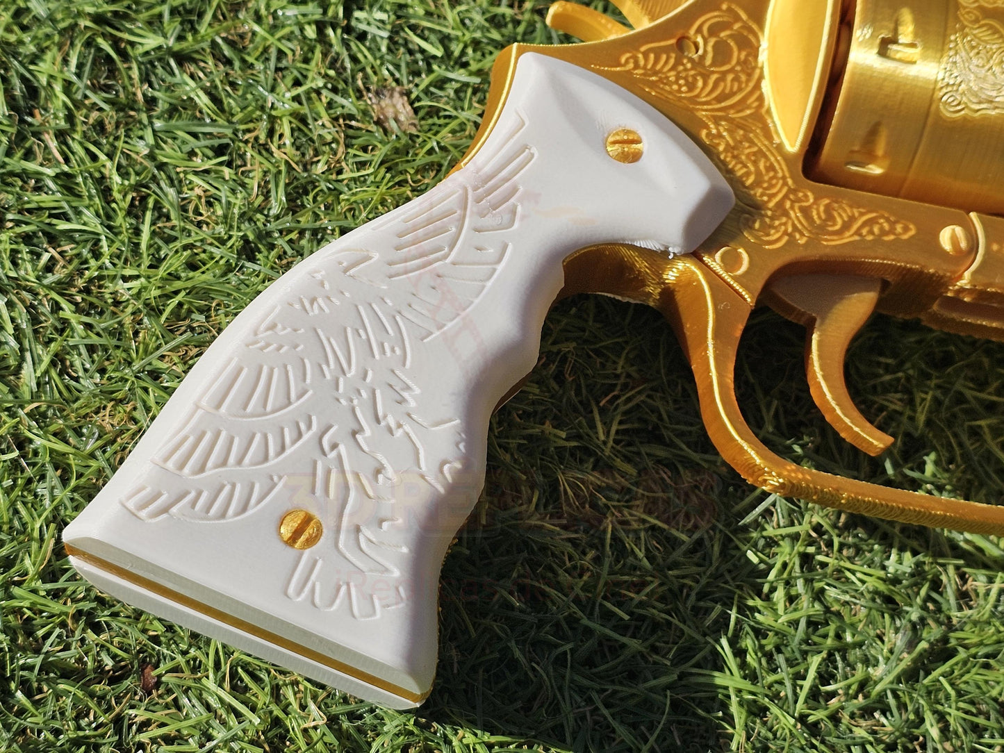 RIPD Revolver Roy Pulsipher (Jeff Bridges) Deado Gun Prop Replica Cosplay Weapon