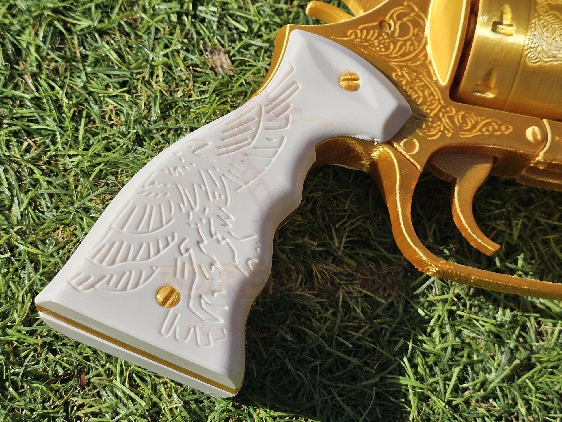 RIPD Revolver Roy Pulsipher (Jeff Bridges) Deado Gun Prop Replica Cosplay Weapon