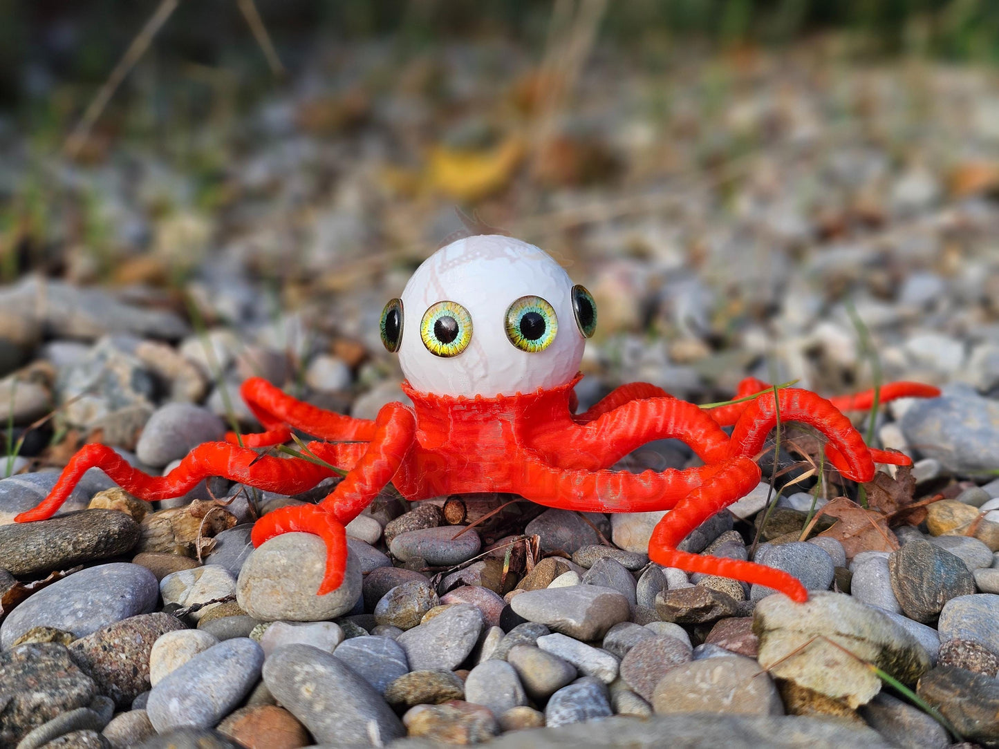 Alien Earth T. Ocellus Specimen Replica Eyeball Static Heptapod Octopus Figure
