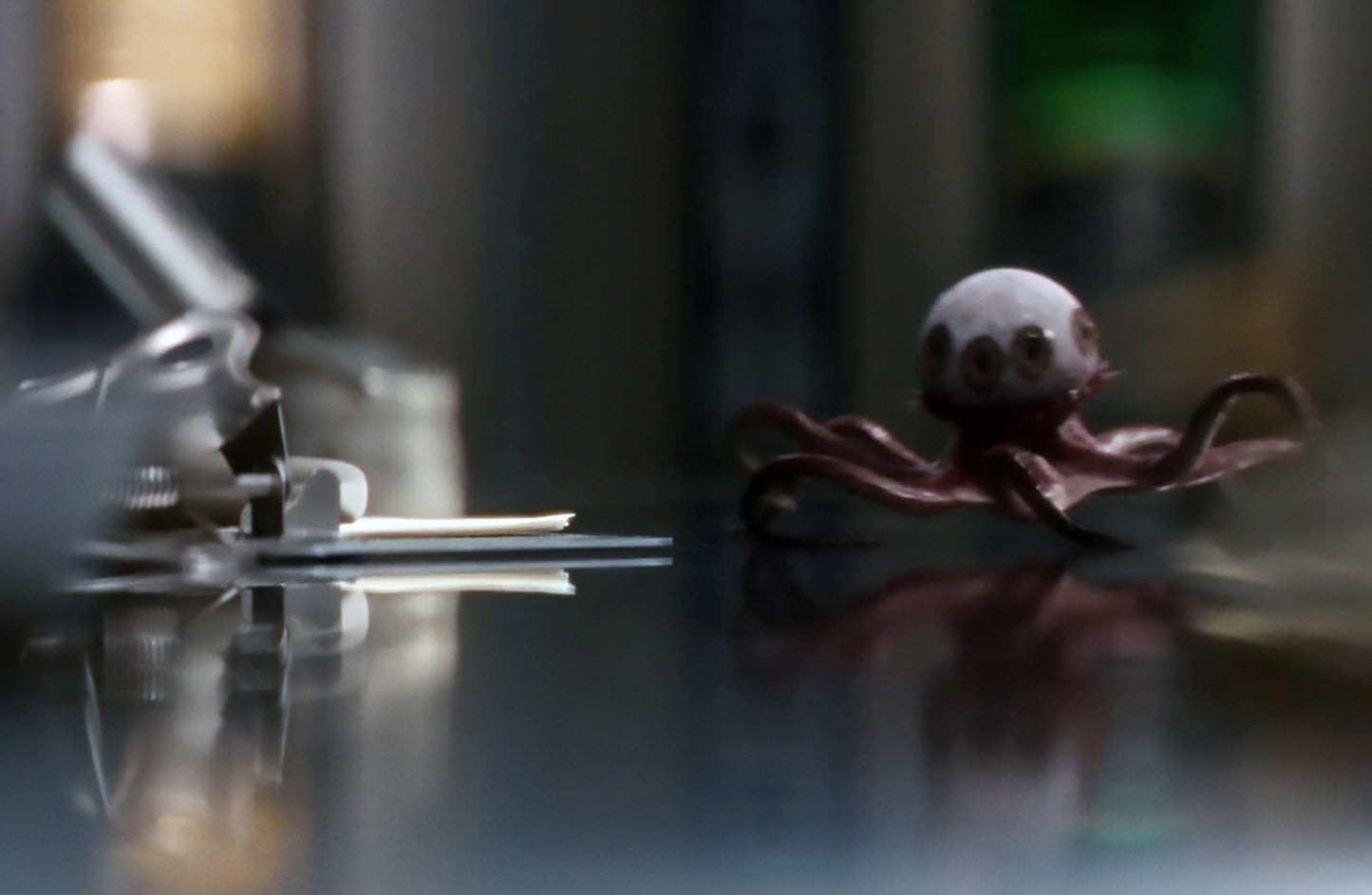 Alien Earth T. Ocellus Specimen Replica Eyeball Static Heptapod Octopus Figure