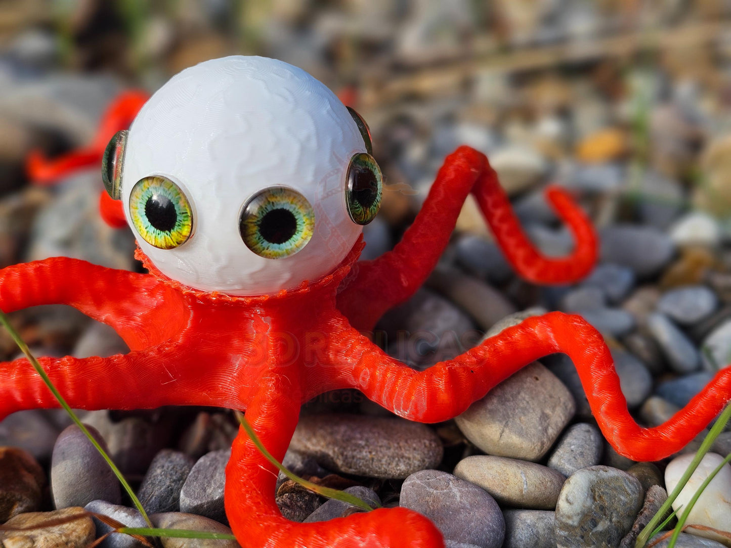 Alien Earth T. Ocellus Specimen Replica Eyeball Static Heptapod Octopus Figure