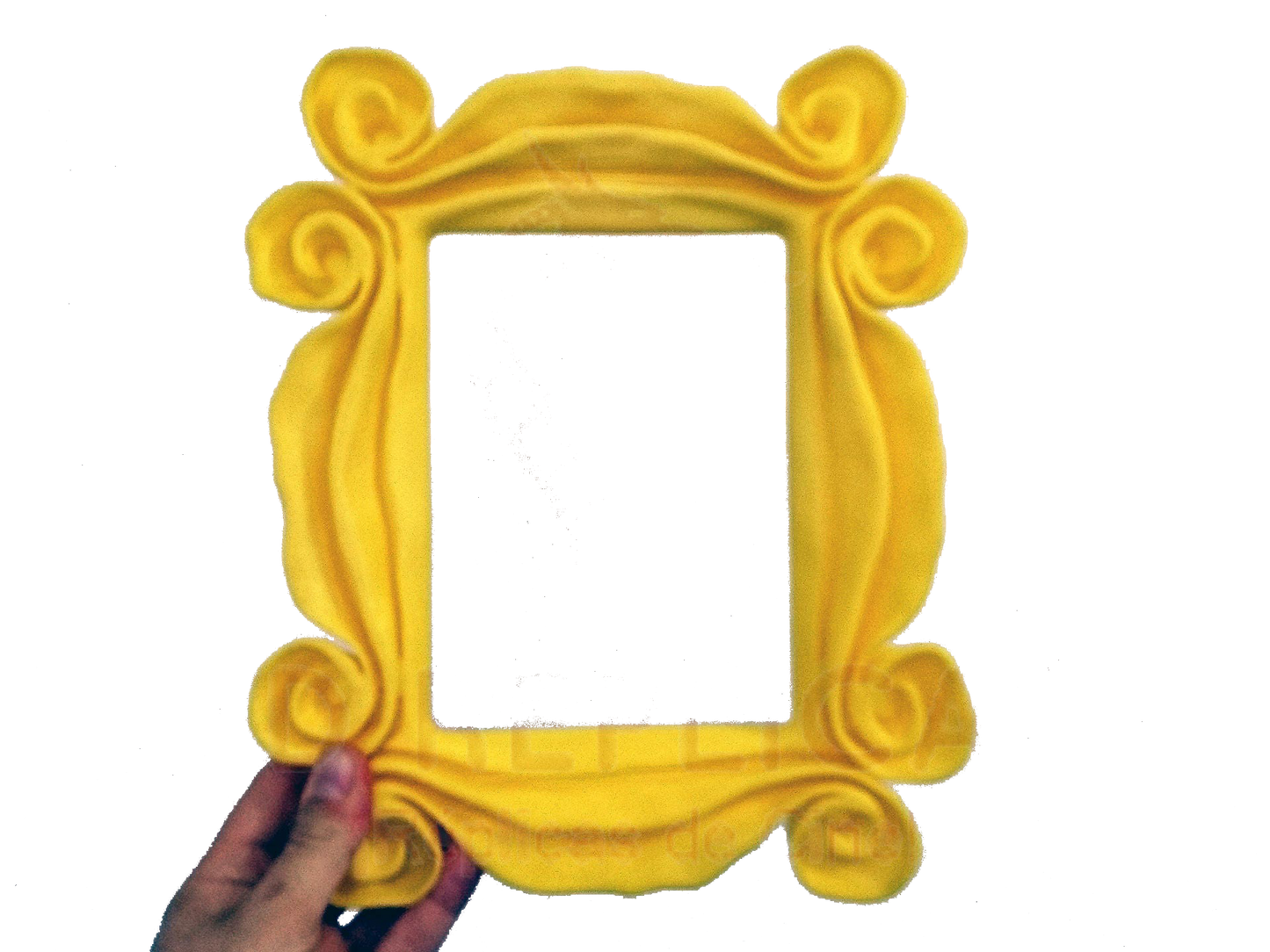 FRIENDS Yellow Peephole Frame Monica's Apartment Marco Fotos Apartamento - Single Piece!