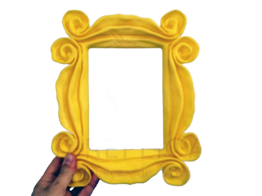 FRIENDS Yellow Peephole Frame Monica's Apartment Marco Fotos Apartamento - Single Piece!