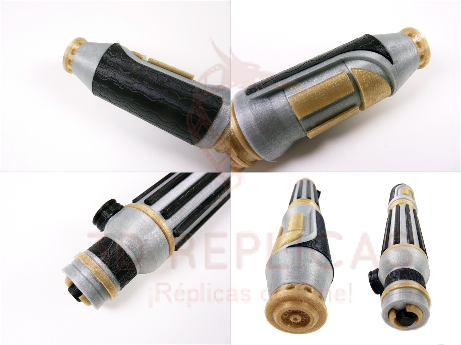 Mace Windu Lightsaber Espada Sable de Luz Star Wars Ep I Phantom Menace Amenaza Fantasma COSPLAY