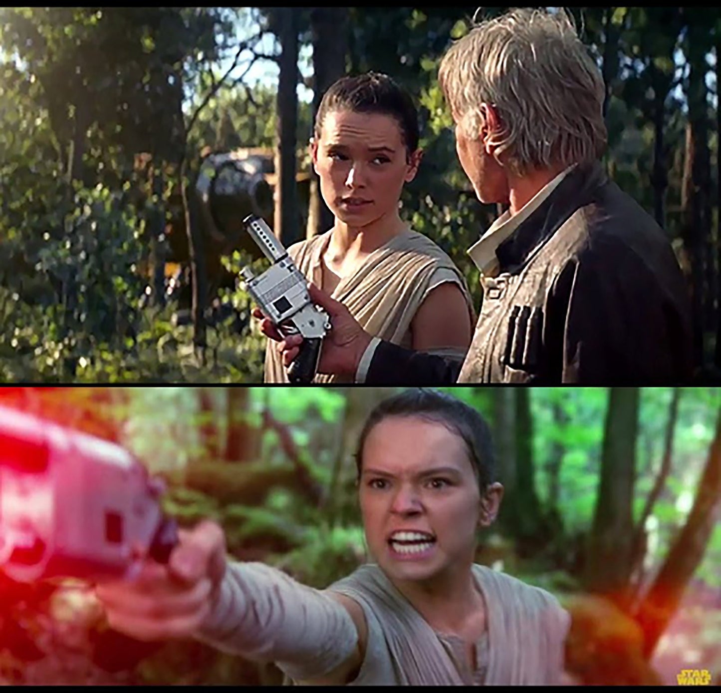 Star Wars Rey Blaster LPA NN-14 Pistol Gun Cosplay Prop Replica Episode VIII Force Awakens