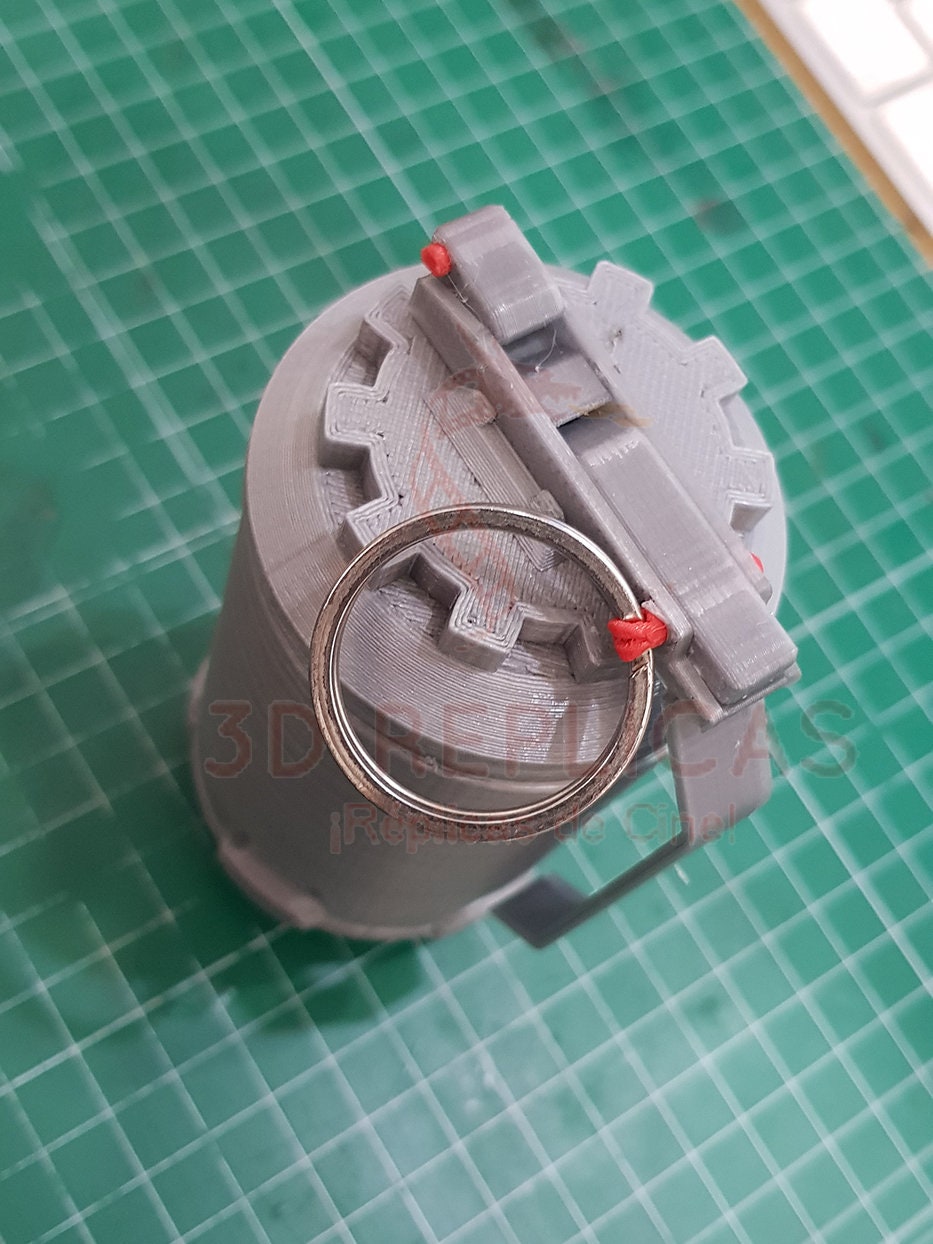Elysium HMX Hi-Explosive Grenade Prop Replica Incendiary Cosplay