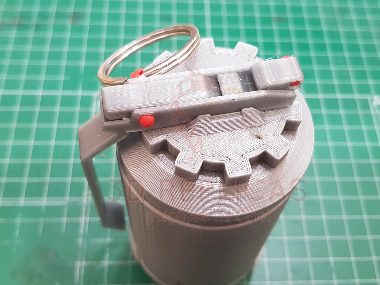 Elysium HMX Hi-Explosive Grenade Prop Replica Incendiary Cosplay