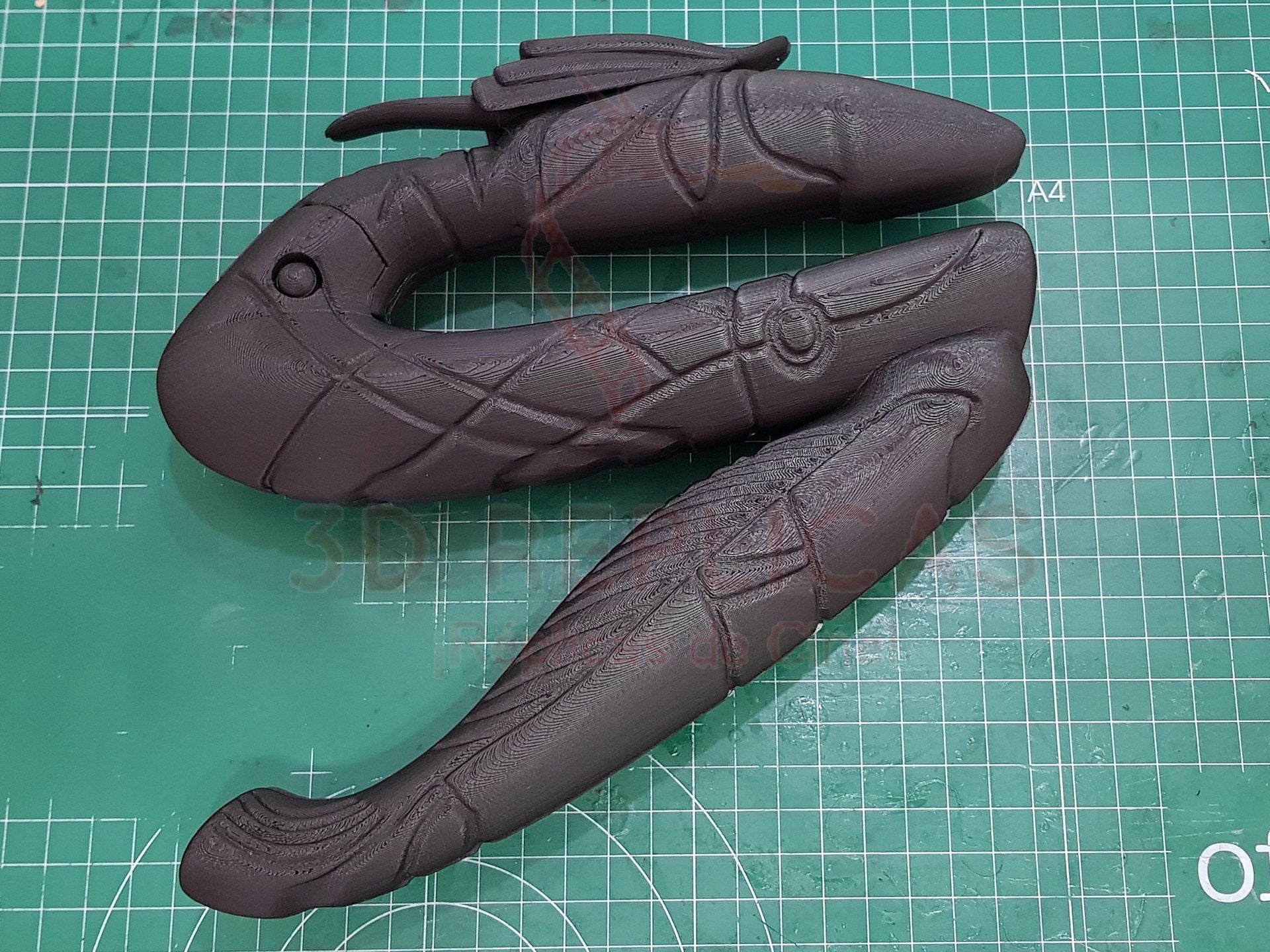 Stargate SG1 Zat Gun ZAT'NIK'TEL Blaster Pistol Prop Replica Cosplay