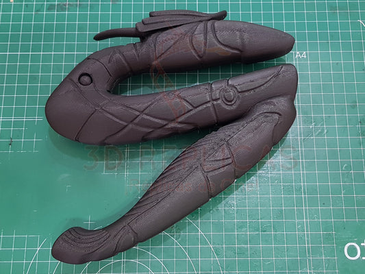 Stargate SG1 Zat Gun ZAT'NIK'TEL Blaster Pistol Prop Replica Cosplay