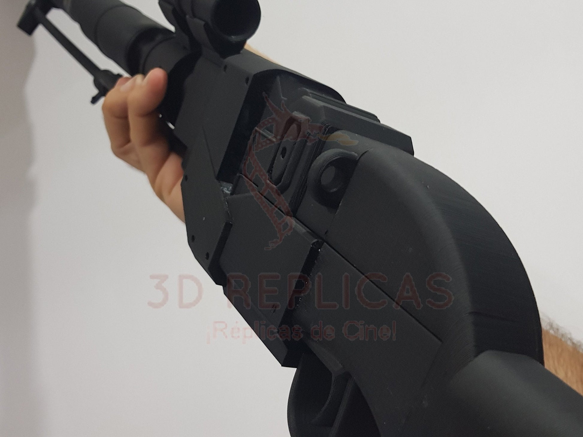 Star Wars The Mandalorian 2019 Amban Phase-Pulse Blaster Sniper Rifle Cosplay Prop Replica Gun Pedro Pascal