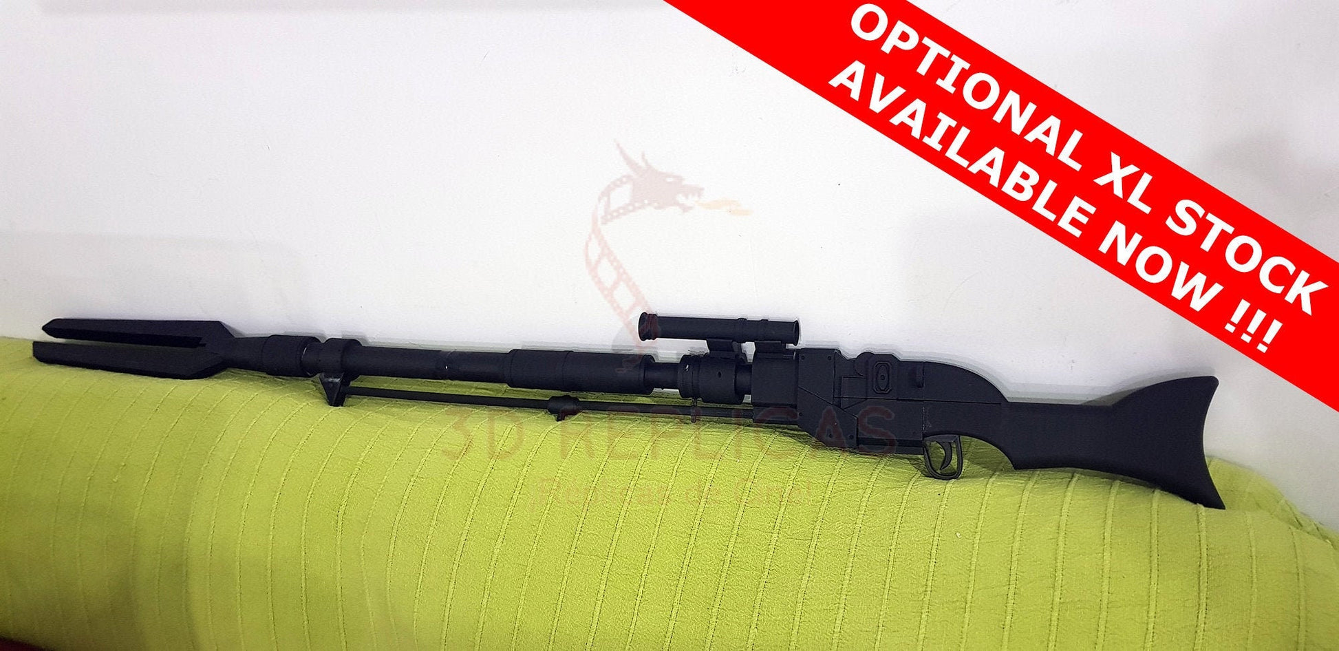 Star Wars The Mandalorian 2019 Amban Phase-Pulse Blaster Sniper Rifle Cosplay Prop Replica Gun Pedro Pascal