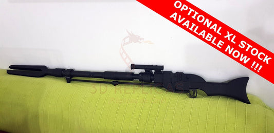 Star Wars The Mandalorian 2019 Amban Phase-Pulse Blaster Sniper Rifle Cosplay Prop Replica Gun Pedro Pascal
