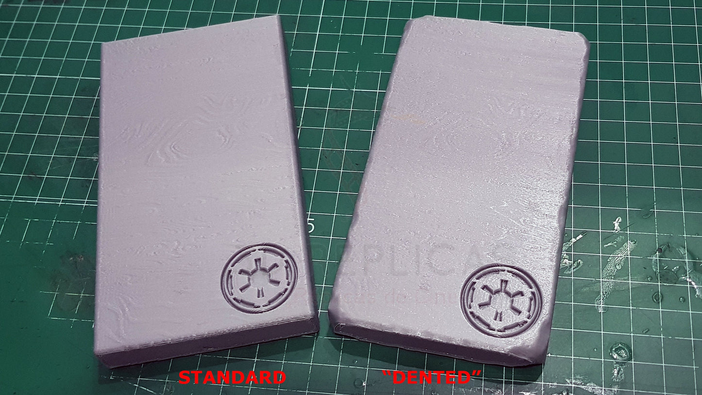 Star Wars The Mandalorian Beskar Steel Ingot Bar Cosplay Prop Replica