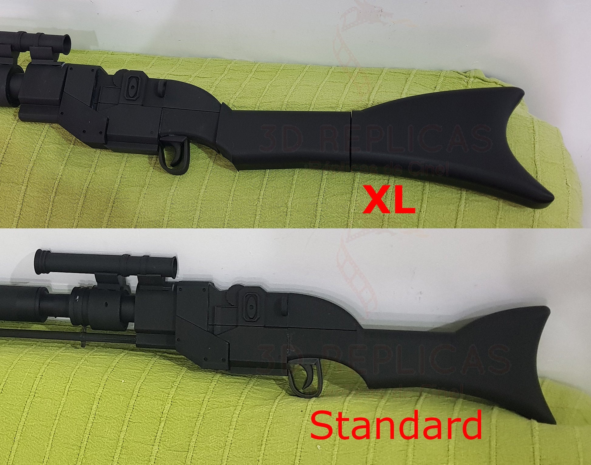 Star Wars The Mandalorian 2019 Amban Phase-Pulse Blaster Sniper Rifle Cosplay Prop Replica Gun Pedro Pascal