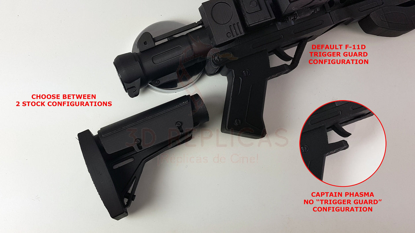 Star Wars FF-11D Captain Phasma / Stormtrooper Blaster Cosplay Rifle Gun Prop Replica Force Awakens