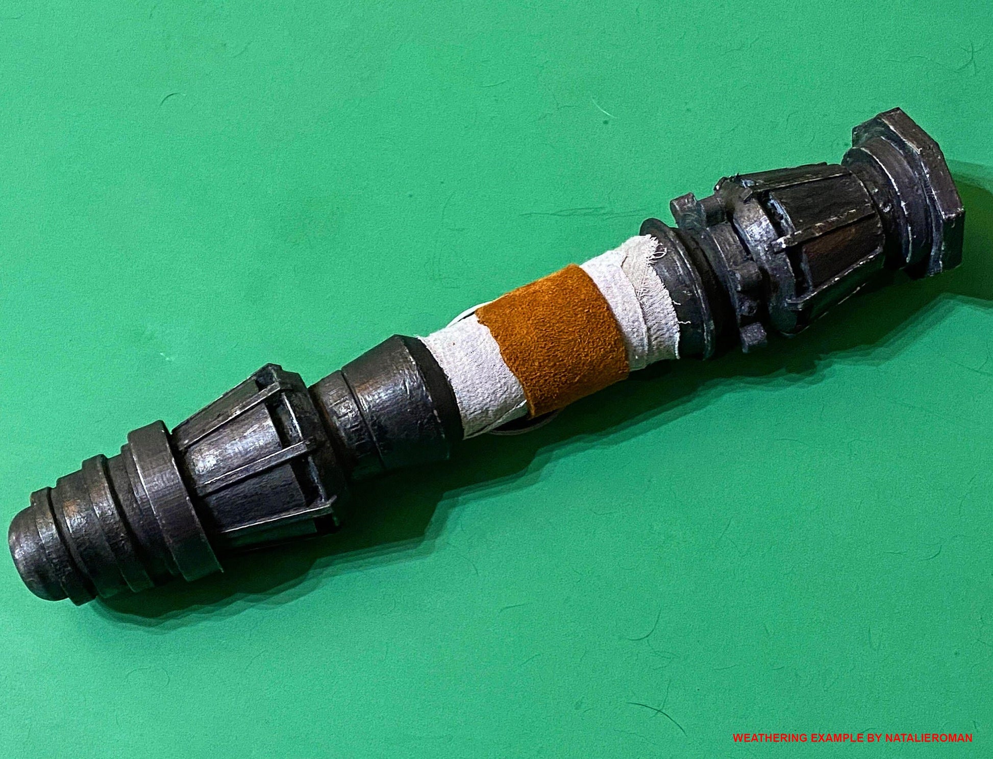 Star Wars Rey's Scavenger Lightsaber Rise of Skywalker Prop Replica Cosplay RoS