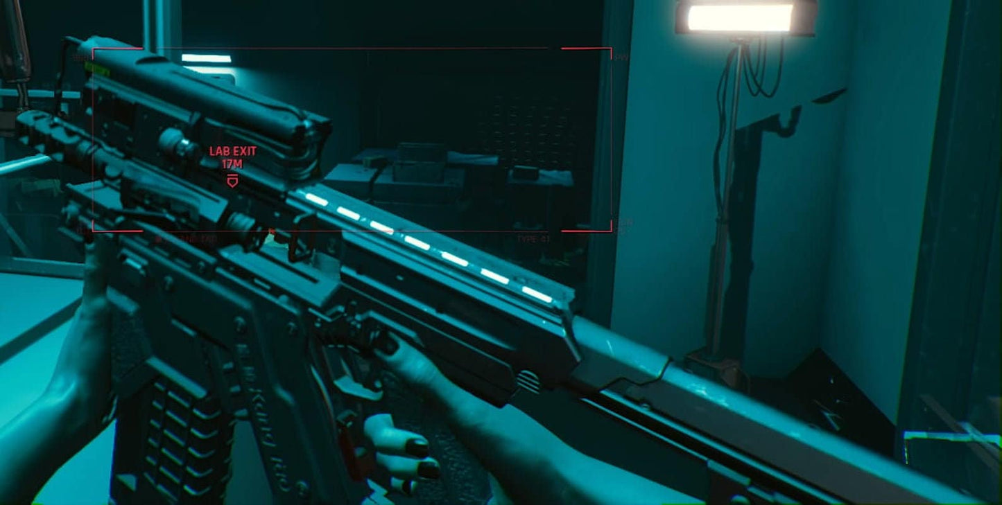 Kang Tao G-58 Type 41 Smartgun Prop Replica Rifle Cyberpunk 2077 - by buissonland