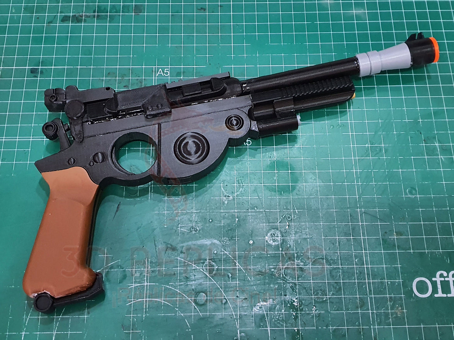 Star Wars The Mandalorian Blaster Din Djarin Pistol  Cosplay Prop Replica Gun Pedro Pascal 2020 MORE ACCURATE VERSION!