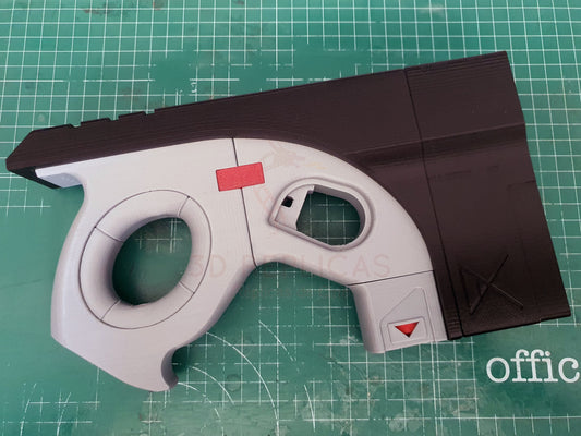 KIN Beam Pistol Prop Replica Blaster Gun Cosplay - by buissonland