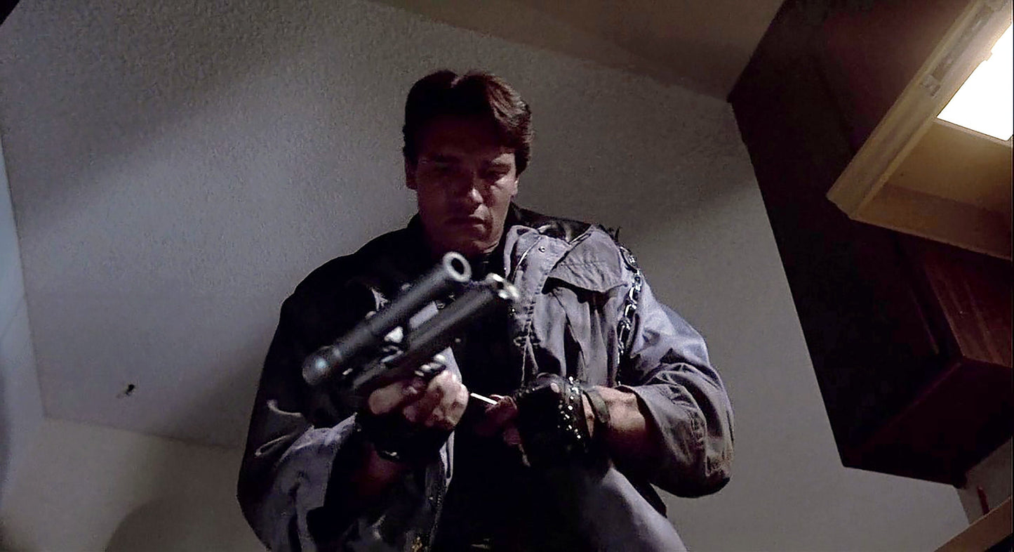 The Terminator AMT Hardballer .45 Longslide Gun Pistol Prop Replica Arnold Schwarzenegger Cosplay - by buissonland