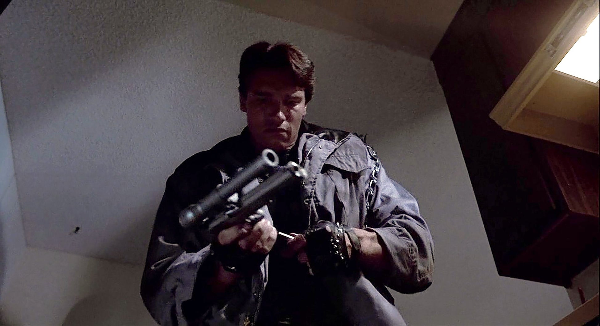 The Terminator AMT Hardballer .45 Longslide Gun Pistol Prop Replica Arnold Schwarzenegger Cosplay - by buissonland