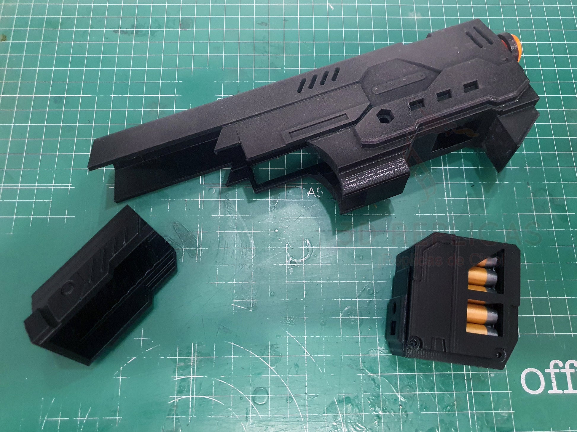 Dredd (2012) Lawgiver MkII Pistol Prop Replica Karl Urban Cosplay Kit