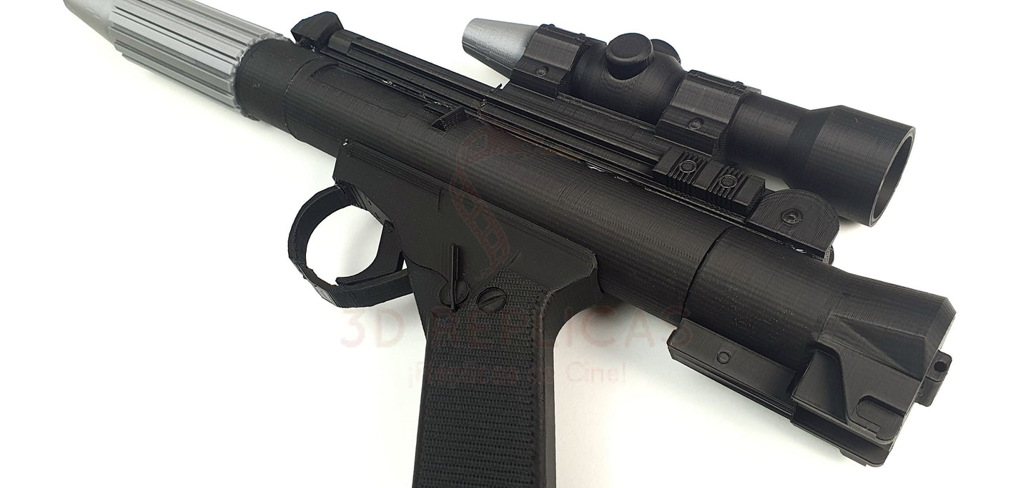 Star Wars DH-17 Rebel Blaster Prop Replica Carbine Rifle Cosplay Gun A New Hope Alderaann Forces