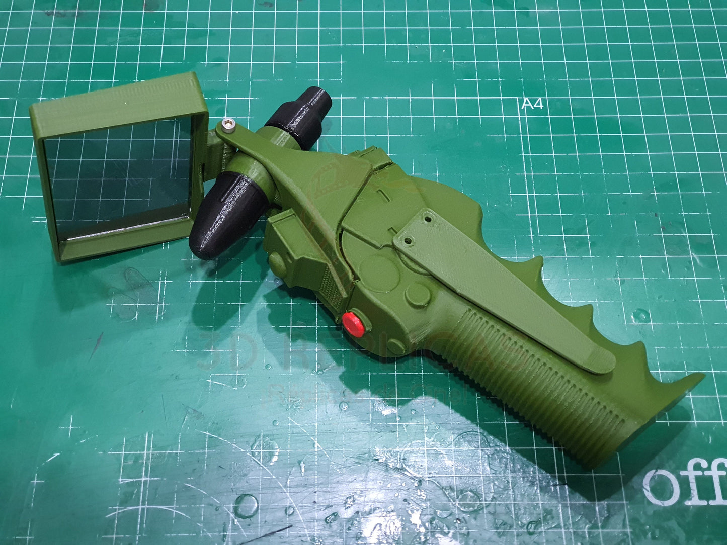 Aliens Hand Welder Prop Replica USCM Colonial Marines Cosplay Vasquez - by buissonland