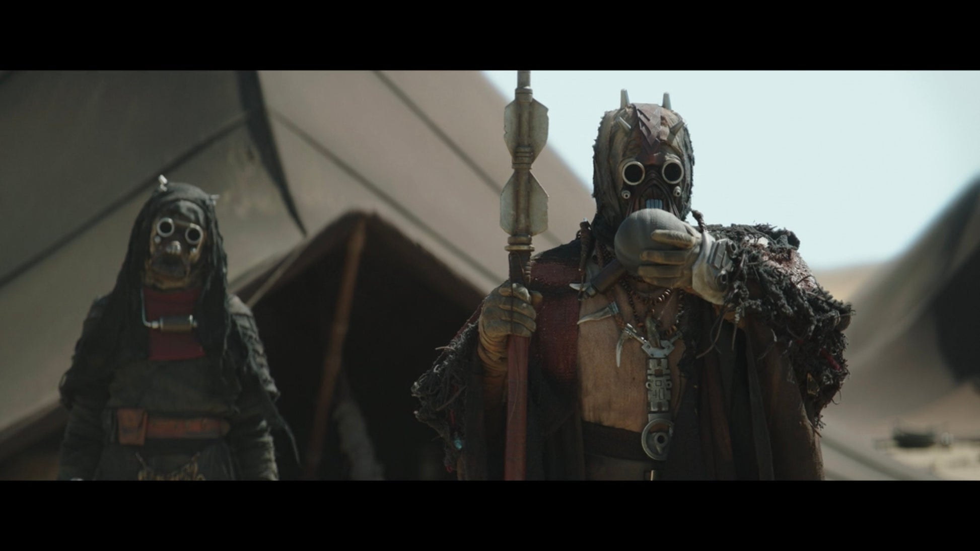 Star Wars The Book of Boba Fett Tusken Chief Gaffi Stick Weapon Cosplay Prop Replica Boss Gaderffii Staff